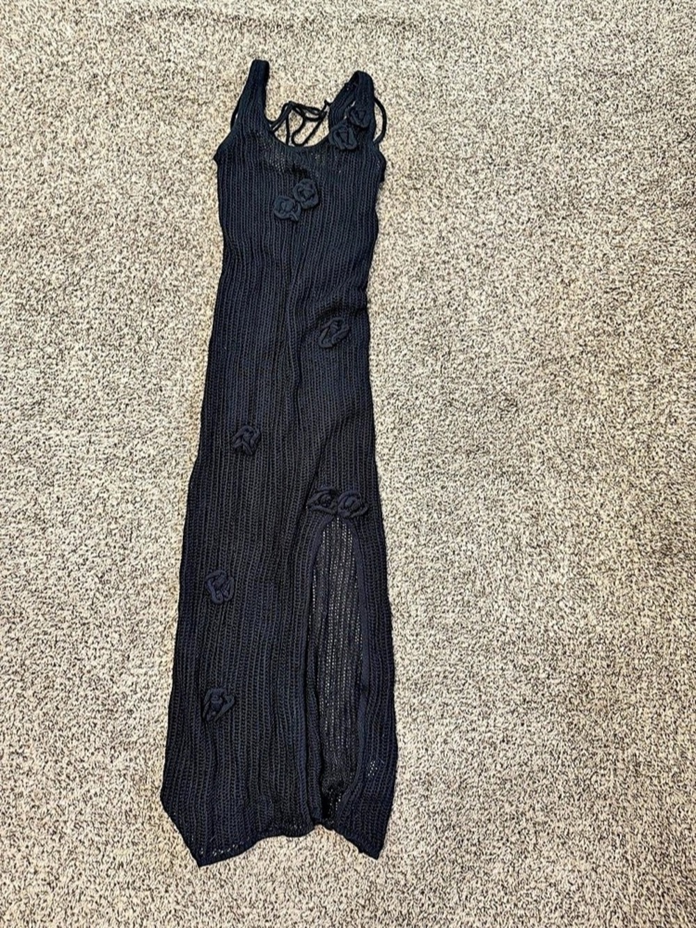 Fashion Nova crochet maxi dress